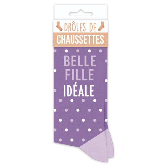 Chaussettes humoristiques: Belle-fille idéale