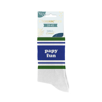 Chaussettes humoristiques: Papy fun