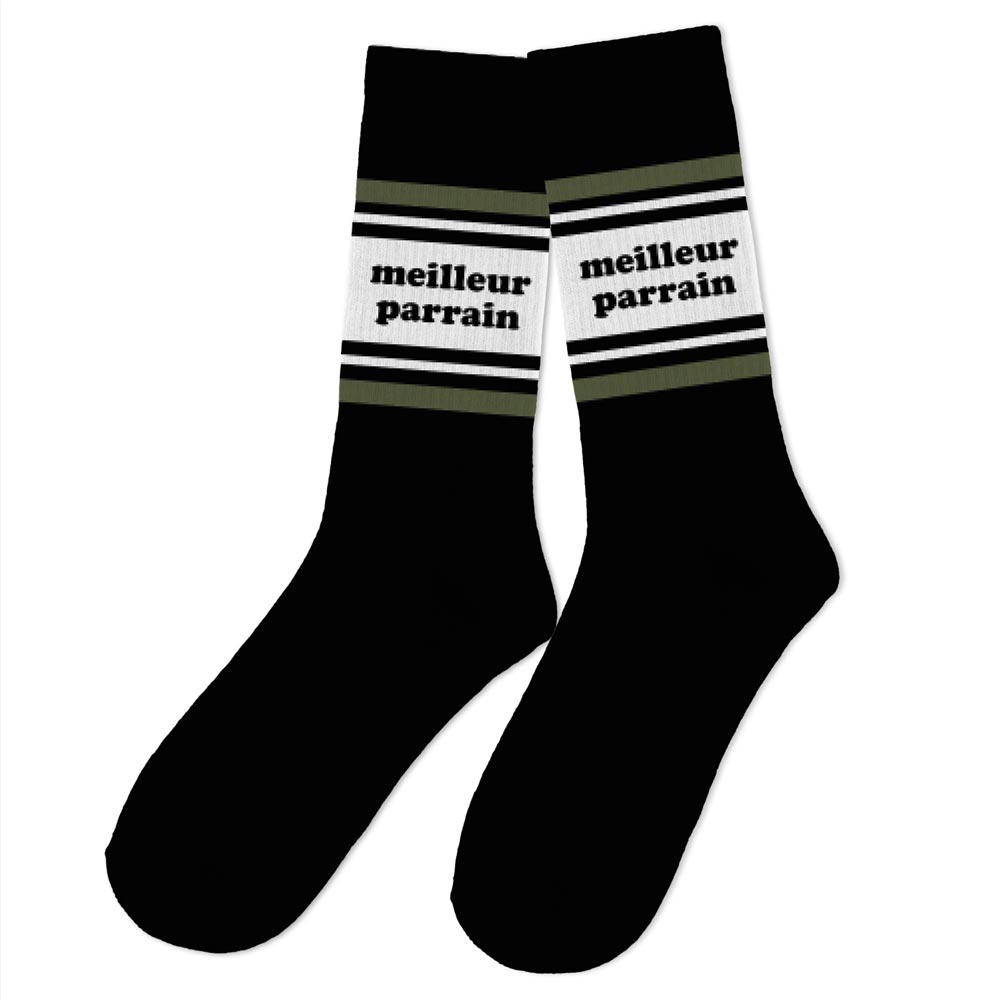 Chaussettes humoristiques: Meilleur parrain