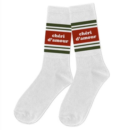 Chaussettes humoristiques: Chéri d'amour