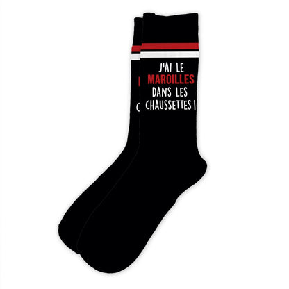 Chaussettes humoristiques: J'ai le maroilles dans les chaussettes