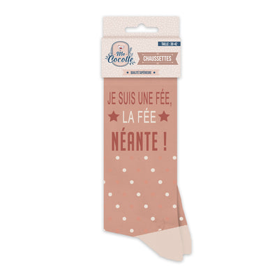 Chaussettes humoristiques: La fée néante