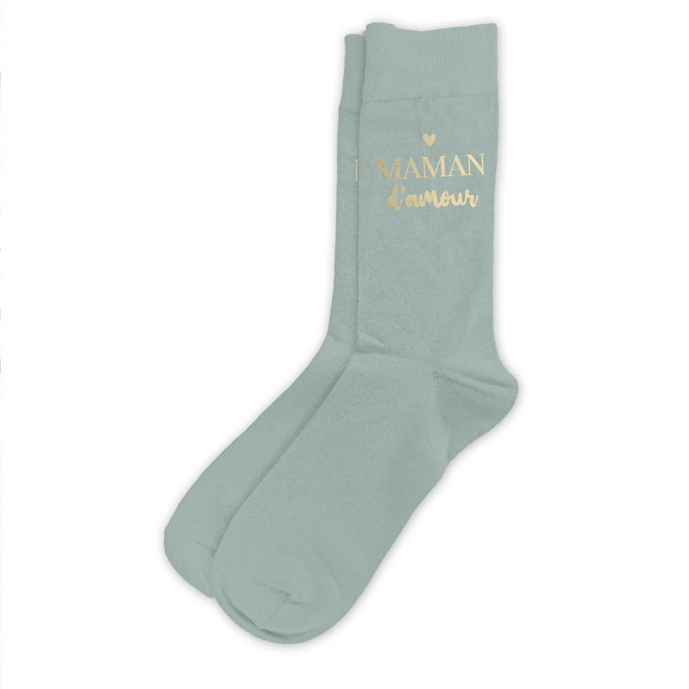 Chaussettes humoristiques: Maman d'amour