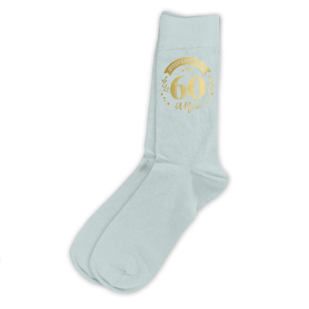 Chaussettes humoristiques: 60 ans Joyeux anniversaire