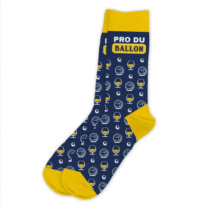 Chaussettes humoristiques: Pro du ballon