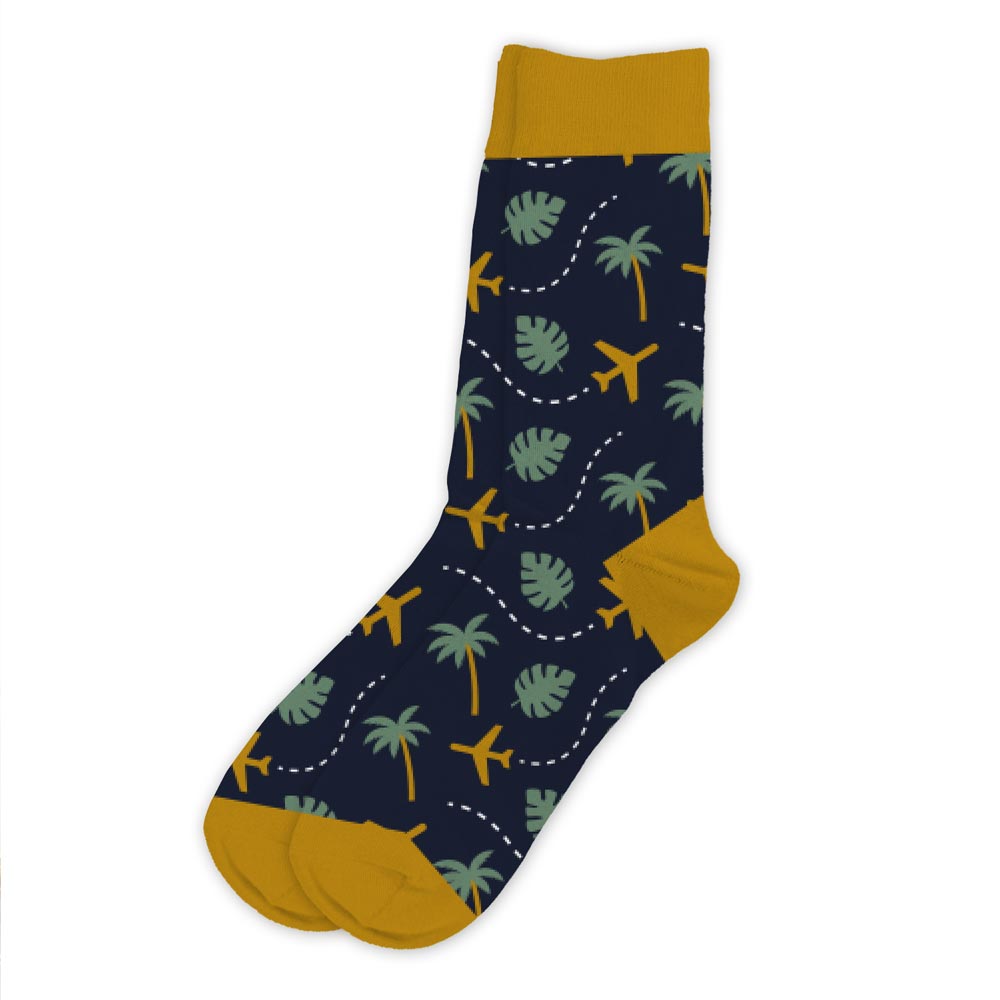 Chaussettes humoristiques: Passion voyage