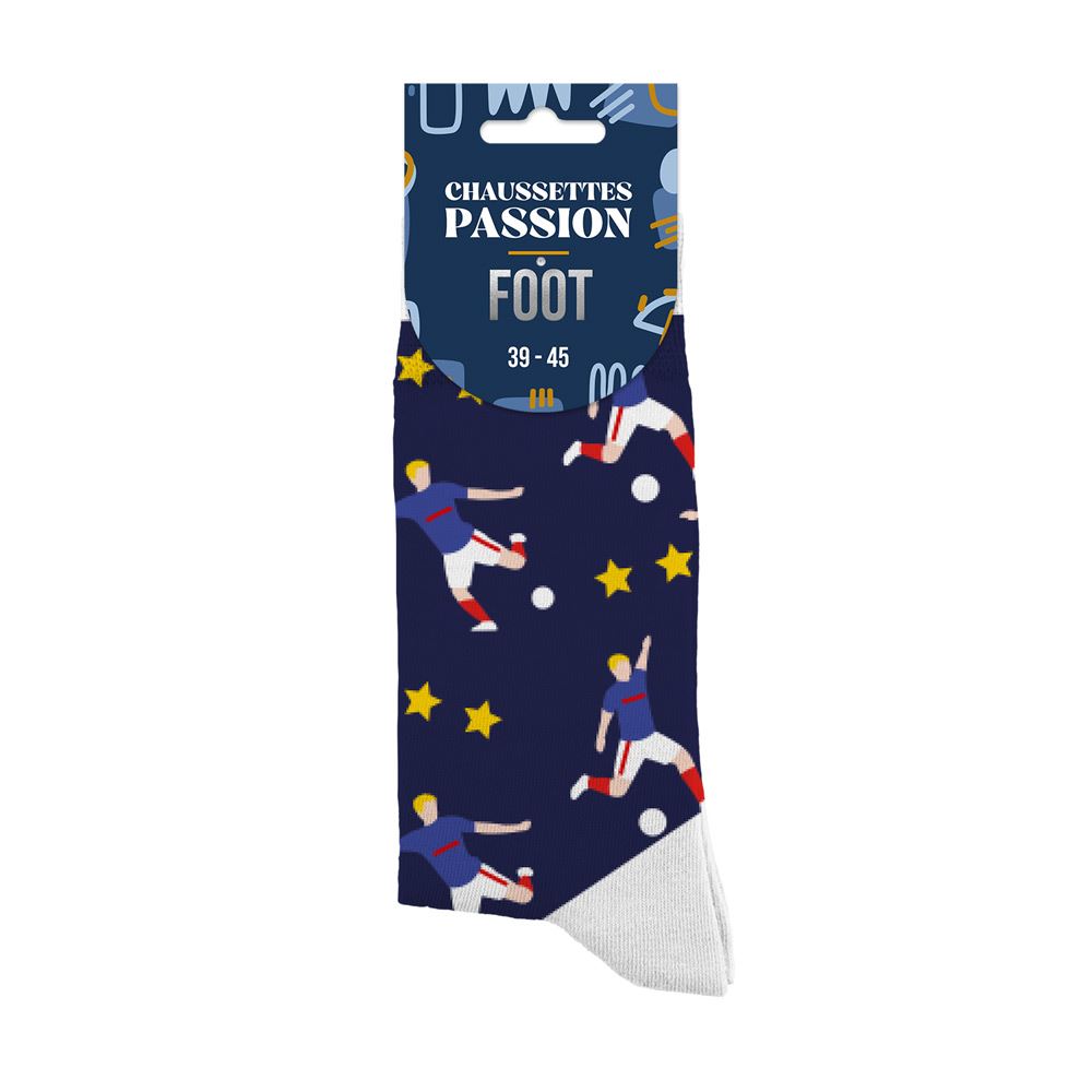 Chaussettes humoristiques: Passion foot