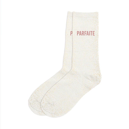 Chaussettes à paillettes humoristiques: Parfaite