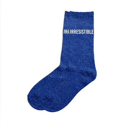 Chaussettes à paillettes humoristiques: Irresistible