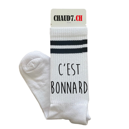 Chaussettes personnalisées: C'est bonnard