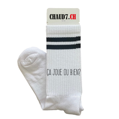 Chaussettes personnalisées: Ca joue ou bien?