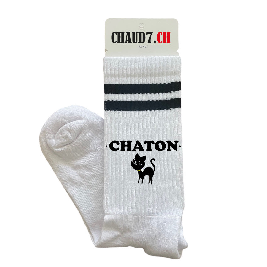 Chaussettes personnalisées: Chaton