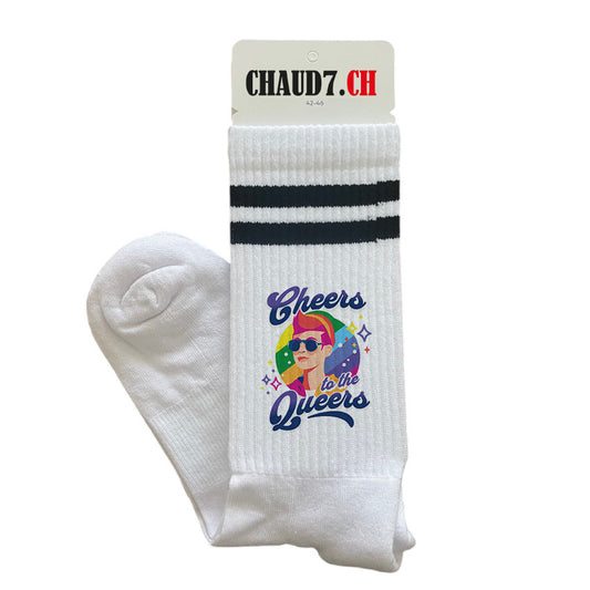 Chaussettes personnalisées: Cheers to the queers